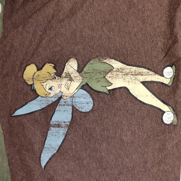 Walt Disney Crew Neck tshirt Tinkerbell 53 size xl - Picture 3 of 6